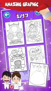 Coloring il fullxfull coloring pages for weddings pilular center. Updated Wedding Coloring Pages Bride And Groom Android App Download 2021