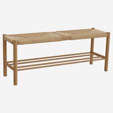 The park city outdoor acacia wood and wicker backless dining bench gives you the best outdoor experience. Rope Bank Aus Massiver Eiche Habitat