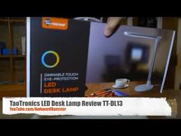 Taotronics Led Desk Lamp Review Tt Dl13 Youtube