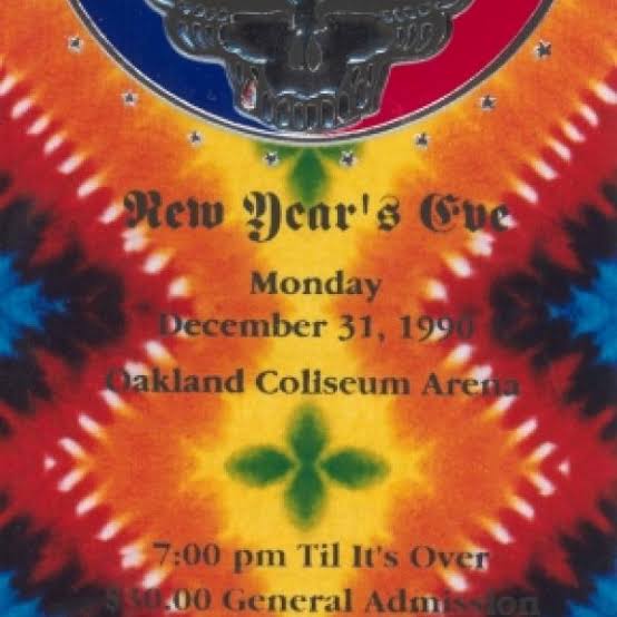 NYE Concert Memory Grateful Dead 1990 | Live Music News
