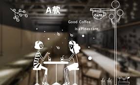food drink store restaurant service sign sticker coffee theme sign window door welcome sticker a glass sticker design coffee shop design bakery design interior