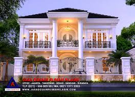 Jasa Arsitek Desain Rumah Klasik Modern Di Jakarta Utara Asia Arsitek 5 desain rumah mewah 2 lantai bergaya klasik modern. jasa arsitek desain rumah klasik modern