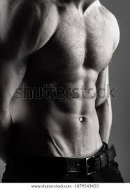 Sexy Mann, nackter Körper, nackter Mann. Stockfoto 1079543453 | Shutterstock