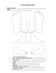 Fillable Online Devonacademy Co Foot Reading Chart Client