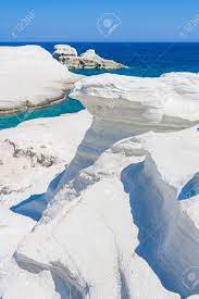 Bis zu 90 tage lang tiefstwerte, höchstwerte und niederschlagswahrscheinlichkeit. Kalkweiss Sarakiniko Strand Weiss Blau Kontrast Insel Milos Kykladen Griechenland Lizenzfreie Fotos Bilder Und Stock Fotografie Image 58924821