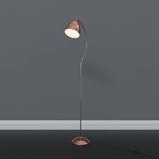 Wooden floor lamps are ideal for bringing some subtle texture into your home. Rose Gold Curved Floor Lamp Imeshh