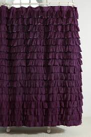 Waterfall Ruffle Shower Curtain Ruffle Shower Curtains Urban Outfitters Curtains Purple Curtains