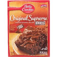 Betty crocker delights supreme original brownie mix. Betty Crocker Original Supreme Premium Brownie Mix With Hershey 18 4oz