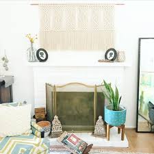 Bring fabulous design to your home with the wide assortment of incredibly beautiful wall art at bed bath & beyond, featuring rustic wall decor, wall art sets, picture frames, large wall art, and more. Large Macrame Wall Hanging Boho Bedroom Decor Plant Shelves Decorations Wall Art Home Decor Organizer Rack Mney 2 Piece Set Of Macrame Wall Hanging Shelf For Plants Home Kitchen Clothing