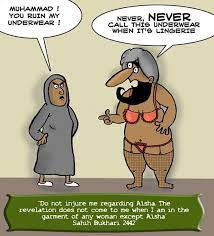 Answering Islam - Jesus Is God - TRANSVESTITE PROPHET? Muhammad said: "Revelations (i.e. the Qur'an) never come to me when I'm dressed in women's clothing except when I'm dressed in Aisha's" Bukhari
