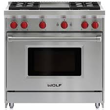 30 wolf stainless gas range, df304. Wolf Gr364g Warners Stellian