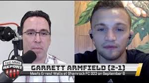 Shamrock FC 322's Garrett Armfield tells the story