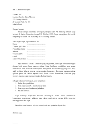 Bagi orang yang ingin melamar kerja cara penulisan amplop surat lamaran kerja sangatlah penting, baik itu format penulisan maupun alamat pada. Ben Jobs Contoh Surat Lamaran Kerja Di Pabrik Garmen