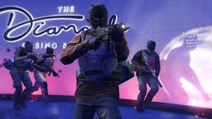 Gta Online The Diamond Casino Heist Continuing The Story Of The Diamond Casino Players Team Up With Lester To Rob Its Vault A New Arc Gta Online Gta Gta 5