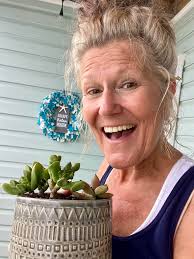 Retired woman's passion for landscaping and bonsai trees in Coastal Brevard