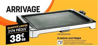 Offre Plancha Electrique Arthur Martin Chez Electro Depot