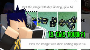 Is This New Roblox Verification Actually Worse Pick The Dice Adding Up To 14 Dice Captcha Youtube