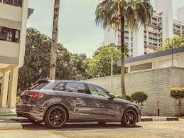 Nano Grey Audi A3 8v Fl On Bbs Chr Wrapped With Michelin P4 Audi A3 Sportback Bbs Michelin