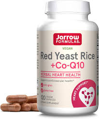 Jarrow Formulas Red Yeast Rice + Coq10 (Cardiovascular) 120 Capsules - Low  Price, Check Reviews And Suggested Use