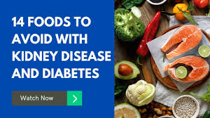 Blood pressure has a dramatic effect on the rate at. 14 Foods To Avoid With Kidney Disease And Diabetes Youtube