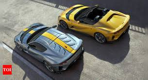 Ferrari 812 price in india starts at rs. Ferrari 812 Superfast Twins Are Special Edition V12 Unleashed Times Of India