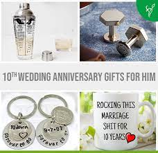 Check out our ideas of anniversary gifts for him below. Creative 10th Wedding Anniversary Gifts For Him
