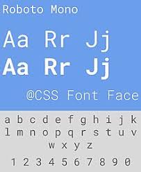 Can you guess how many roboto font files are in your phone's storage. Roboto Wikipedia