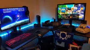 Dual monitors open up numerous multitasking opportunities, whether you're using a laptop, a work machine, or even a gaming pc. Gaming Setup Ps4 Ideas Novocom Top