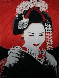 Traditional japanese dragon tattoo with cloud background. Art Japanese Geisha In Red Black White Japanese Art Art Drawings