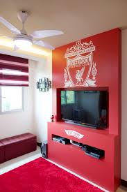 Sandbox part of the game. 75 Beautiful Game Room With Red Walls Pictures Ideas July 2021 Houzz