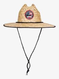 Outsider Merica Straw Lifeguard Hat Aqyha04638 Quiksilver