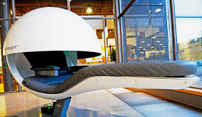 A sleeping pod looks like something coming from the future. Nap Pods Why Some Companies Are Letting Workers Sleep On The Job