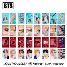 Maybe you would like to learn more about one of these? 8pcs Kpop Bts Album Love Yourself çµ Answer Pvc Clear Transparent Photo Card Photocard Shopee Philippines