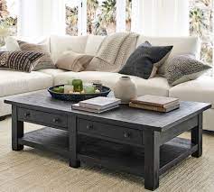 Rectangle coffee table tufted topper for coffee. Benchwright 60 Rectangular Coffee Table Pottery Barn