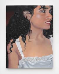 On view at the gallery is Ginny Casey's exhibition “Opposite of Hollow”  including this painting titled Games of Faith, 2025. For Casey, gravity and  perspective within painting are played with and distorted.