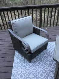 Broyhill Eastlake All Weather Wicker Cushioned Patio Chairs 2 Pack Big Lots