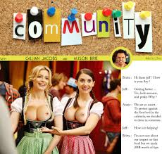 Post 1741231: Alison_Brie Annie_Edison Britta_Perry Community fakebydan  fakes Gillian_Jacobs