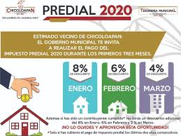 Según el calendario tributario del año, hasta este 31 de marzo los bumangueses tenían plazo para pagar su impuesto predial. Descuento Predial 2020 Estado De Mexico Estado De Mexico