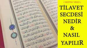 Secde ayeti okuyan kişi namazda değilse, ister ayeti okur okumaz. Tilavet Secdesi Nedir Ve Nasil Yapilir Youtube