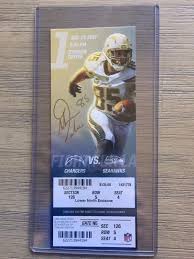 Los angeles chargers tickets on sale. 2017 Los Angeles Chargers Official Nfl Mint Season Ticket Stub Pick Any Game Ebay Ticket Design Season Ticket Sports Design Inspiration