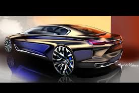 Bmw Vision Future Luxury Concept Points To Next 7 Series 63 Photos Carscoops Bmw Design Bmw Concept Car Design