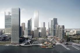 New York S Rex Architecture To Transform Perth Waterfront Skyscraper Architecture Architecture Architecture Building