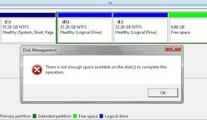 Fix There Is Not Enough Free Space On The Disk Free Space Enough Is Enough Windows System
