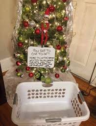 The following 50 christmas decoration ideas have been handpicked to help you find a project that will inspire you to embrace your artistic side of 2020. Yes Yes Good Idea My Mom Doesn T Do This But We Do Donate Awesome Elf On The Shelf Ideas Christmas Elf Christmas Decorations