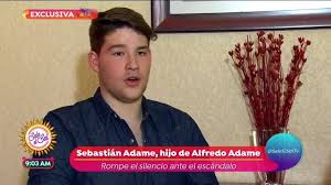 Alfredo adame la controversia | la verdad noticias. Sale El Sol Hijo De Alfredo Adame Revelo Sus Preferencias Sexuales Por Un Accidente Facebook