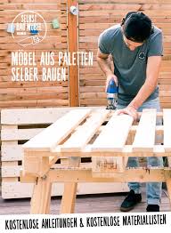 Palettenmobel In Vielen Farbe Und Grossen Mit Ausfuhrlicher Anleitung Nachbauen Deinoriginal I Europalette Mobel Aus Paletten Paletten Gartenmobel Aus Paletten