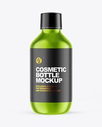 Download Metallic Cosmetic Bottle Mockup In Bottle Mockups On Yellow Images Object Mockups Yellowimages Mockups