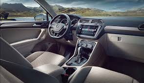 2019 Vw Tiguan Allspace Dashboard And Devices Volkswagen Vw Volkswagen Dream Cars
