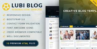 Personal Website Templates Themeforest All the free personal website templates follow the latest design and coding standards.