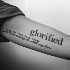 This is a very creative design, especially for women. 101 Best Quote Tattoo Designs For Boys And Girls